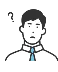 悩む男性のイラスト